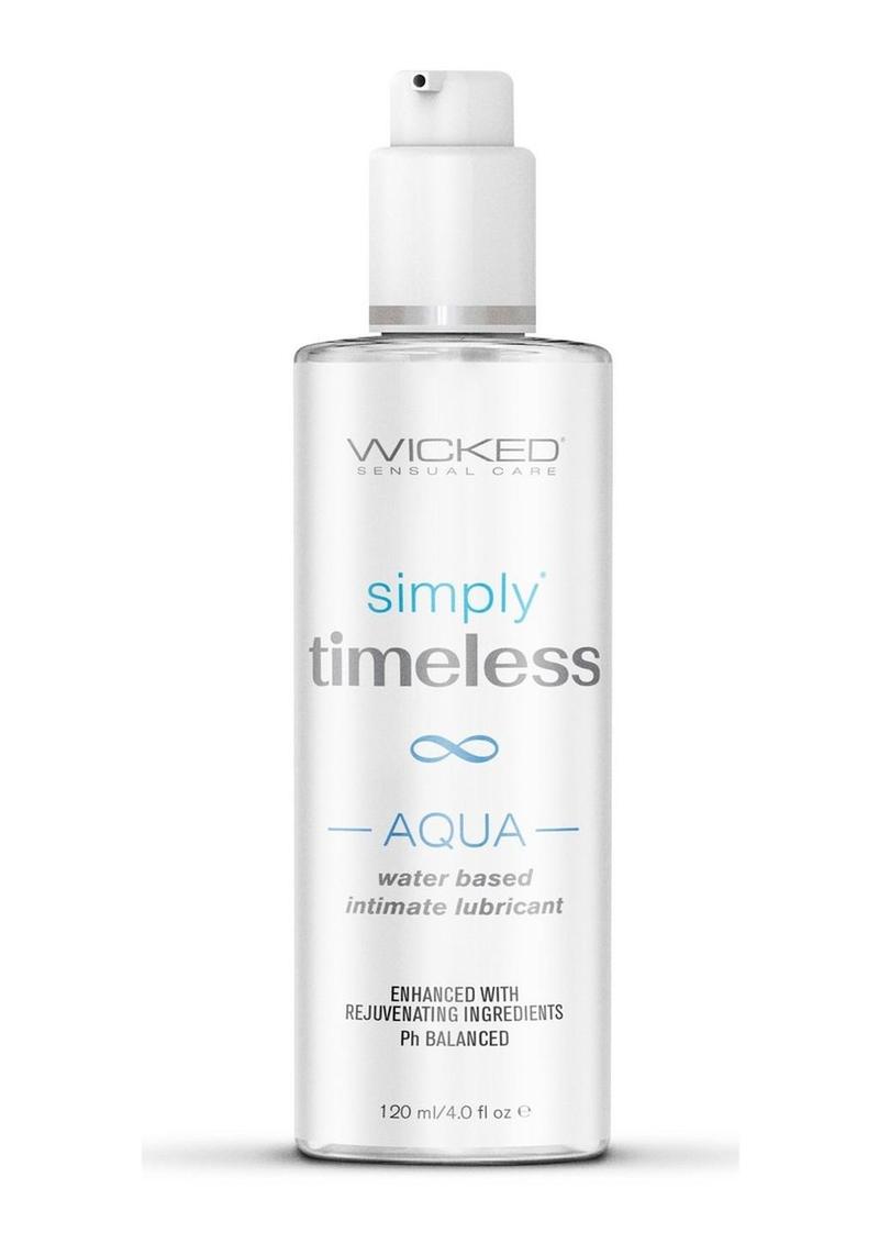 Wicked Simply Timeless Aqua Water Based Personal Lubricant