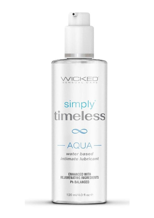 Wicked Simply Timeless Aqua Water Based Personal Lubricant