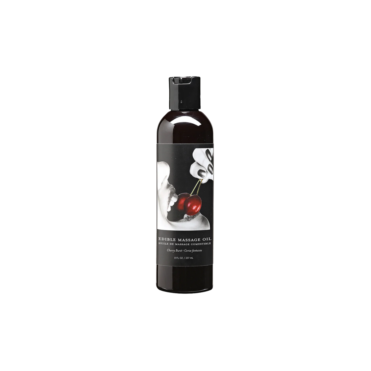 Earthly Body Hemp Seed Edible Massage Oil Cherry 8oz”