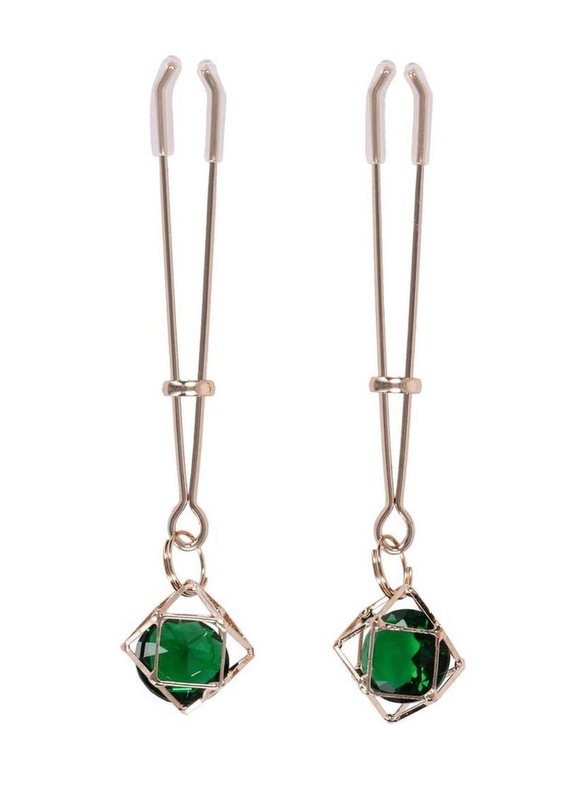 Indica Crystal Nipple Clips