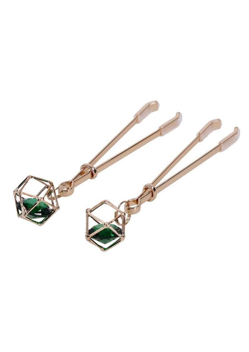 Indica Crystal Nipple Clips