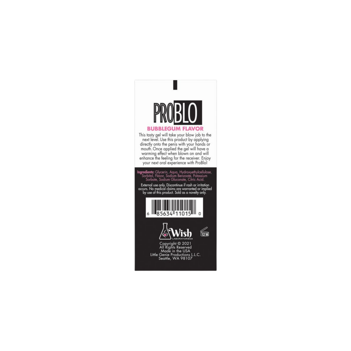 Pro Blo Oral Pleasure Gel