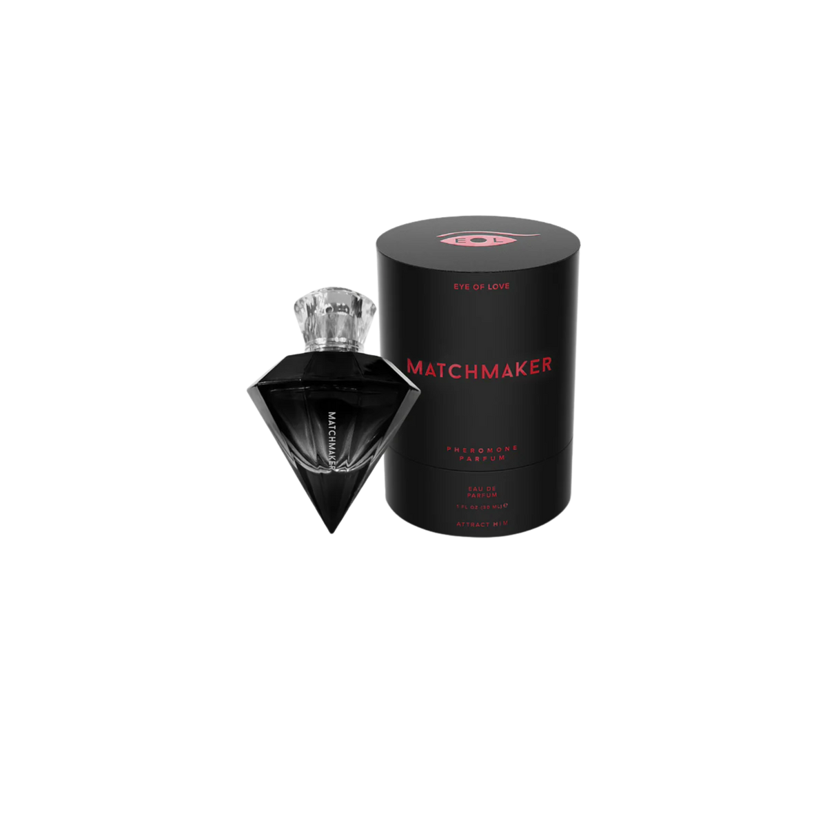 “Black Diamond feminine perfume in luxury diamond-shaped bottle”