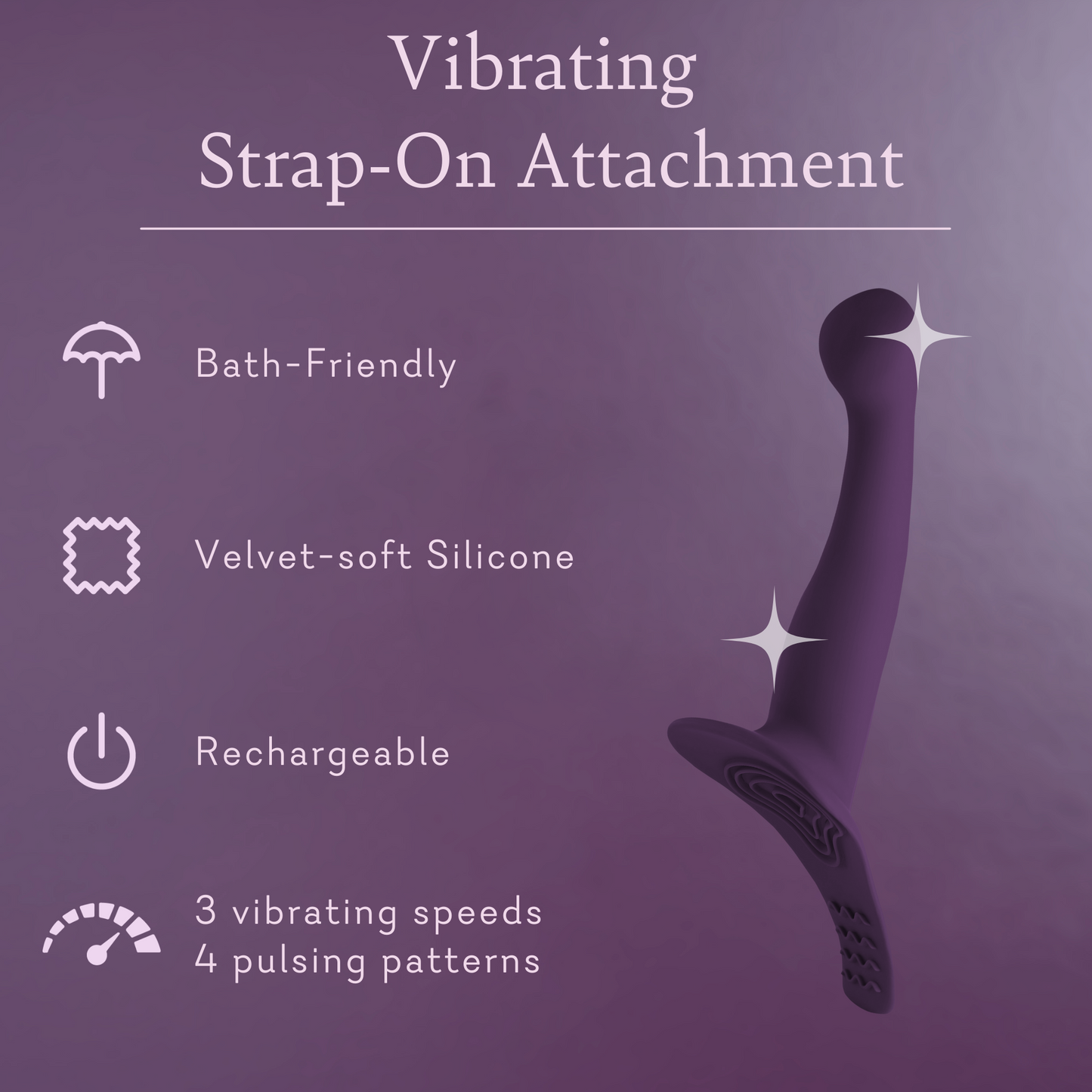 Vibrating Strap-On Attachment - Final Sale