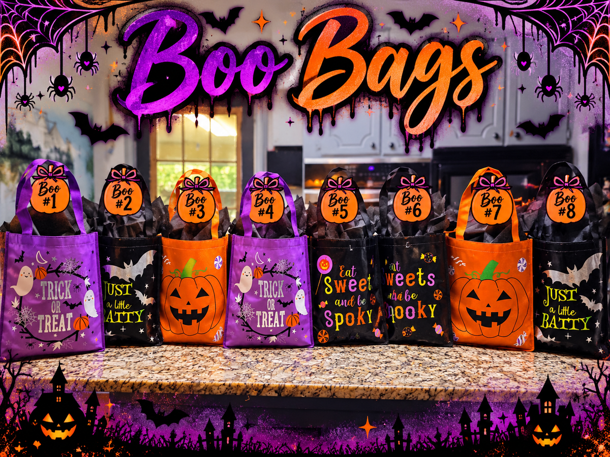 2026 Boo Bags numbered Boo #1 through Boo #8