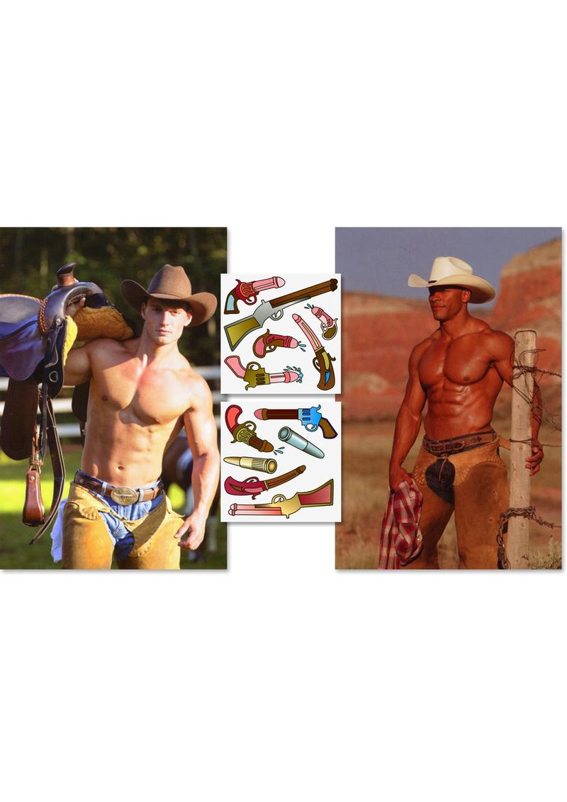 Pin the Cowboy Game