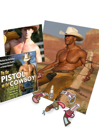 Pin the Cowboy Game