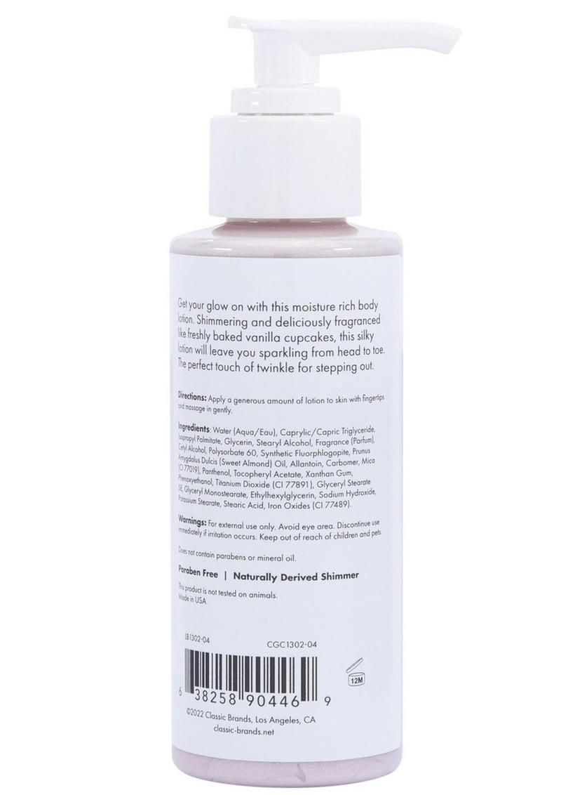 CG Glow Vanilla Cupcake Shimmer Body Lotion