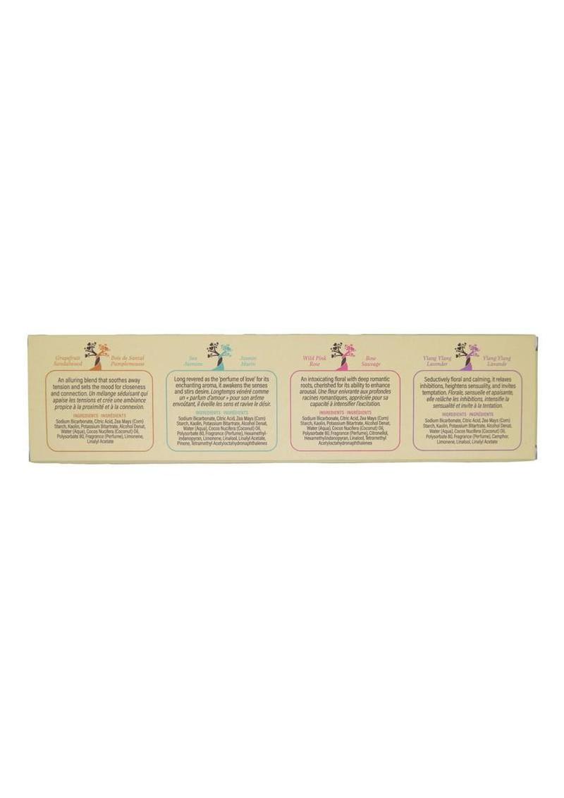 Earthly Body at Night Aphrodisiac Collection Bath Fizzer Set