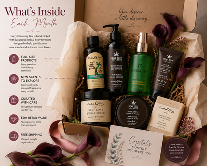 Crystal's Monthly Discovery Box