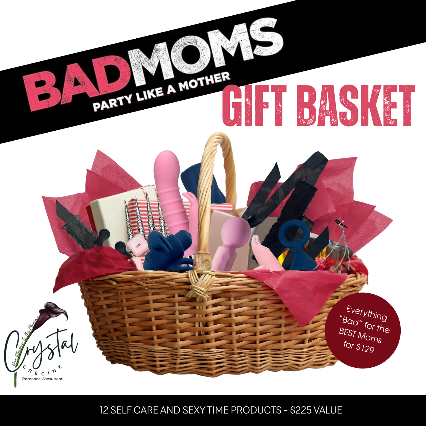 Bad Moms Gift basket-Party Like a Mother