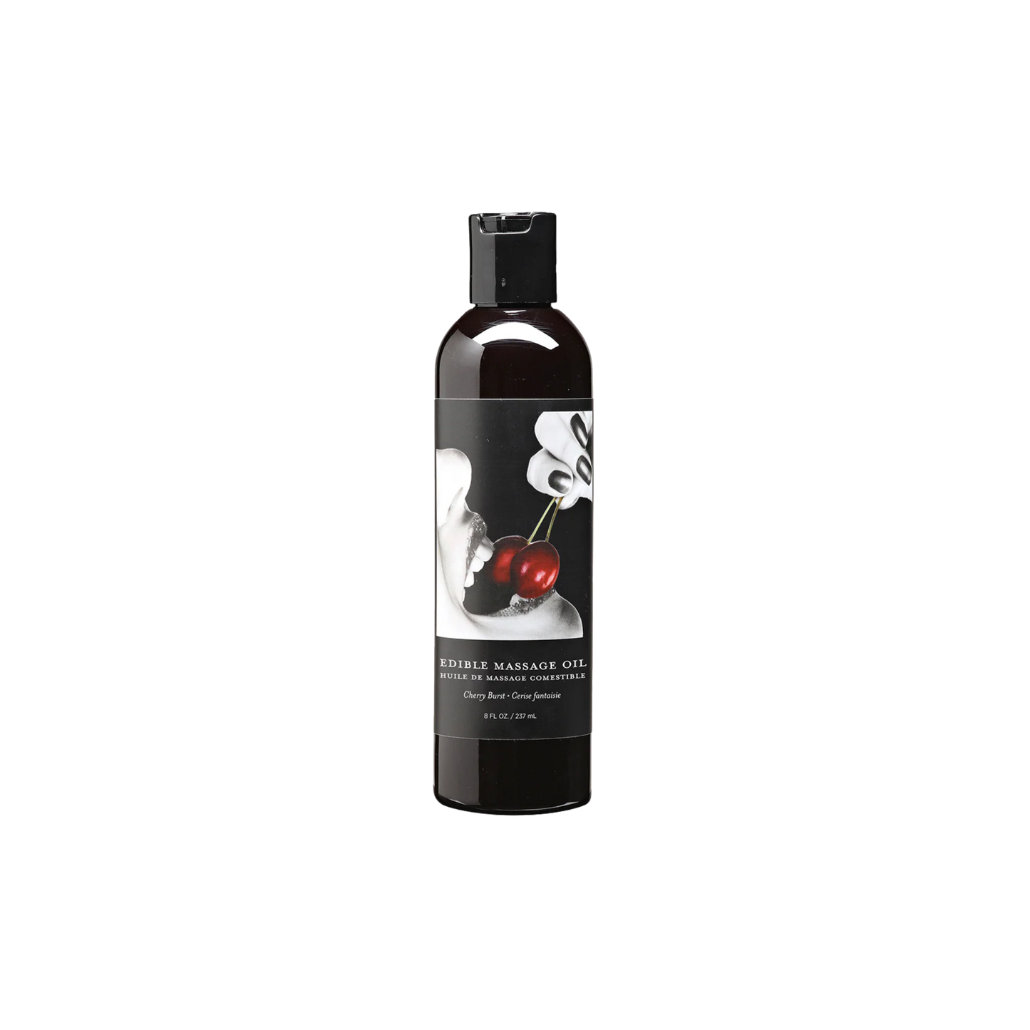 Earthly Body Hemp Seed Edible Massage Oil Cherry 8oz”