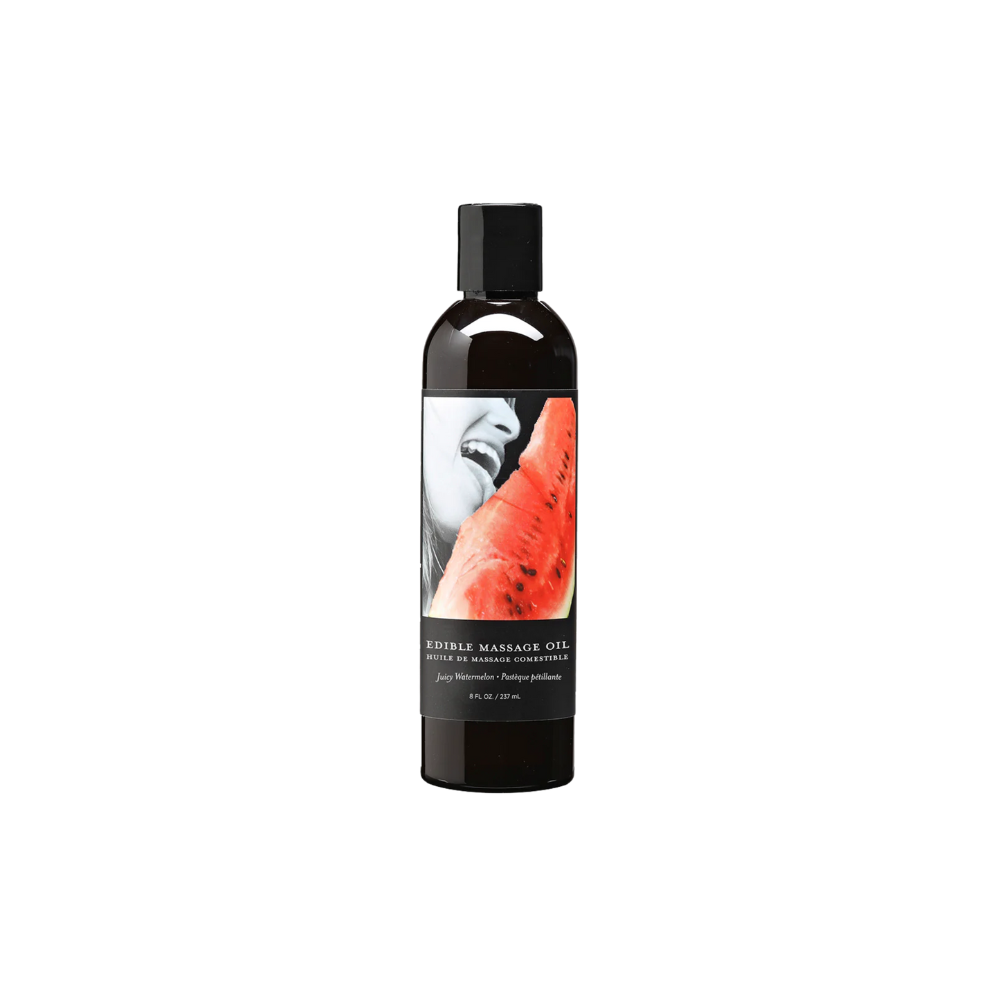 Earthly Body Hemp Seed Edible Massage Oil watermelon 8oz”