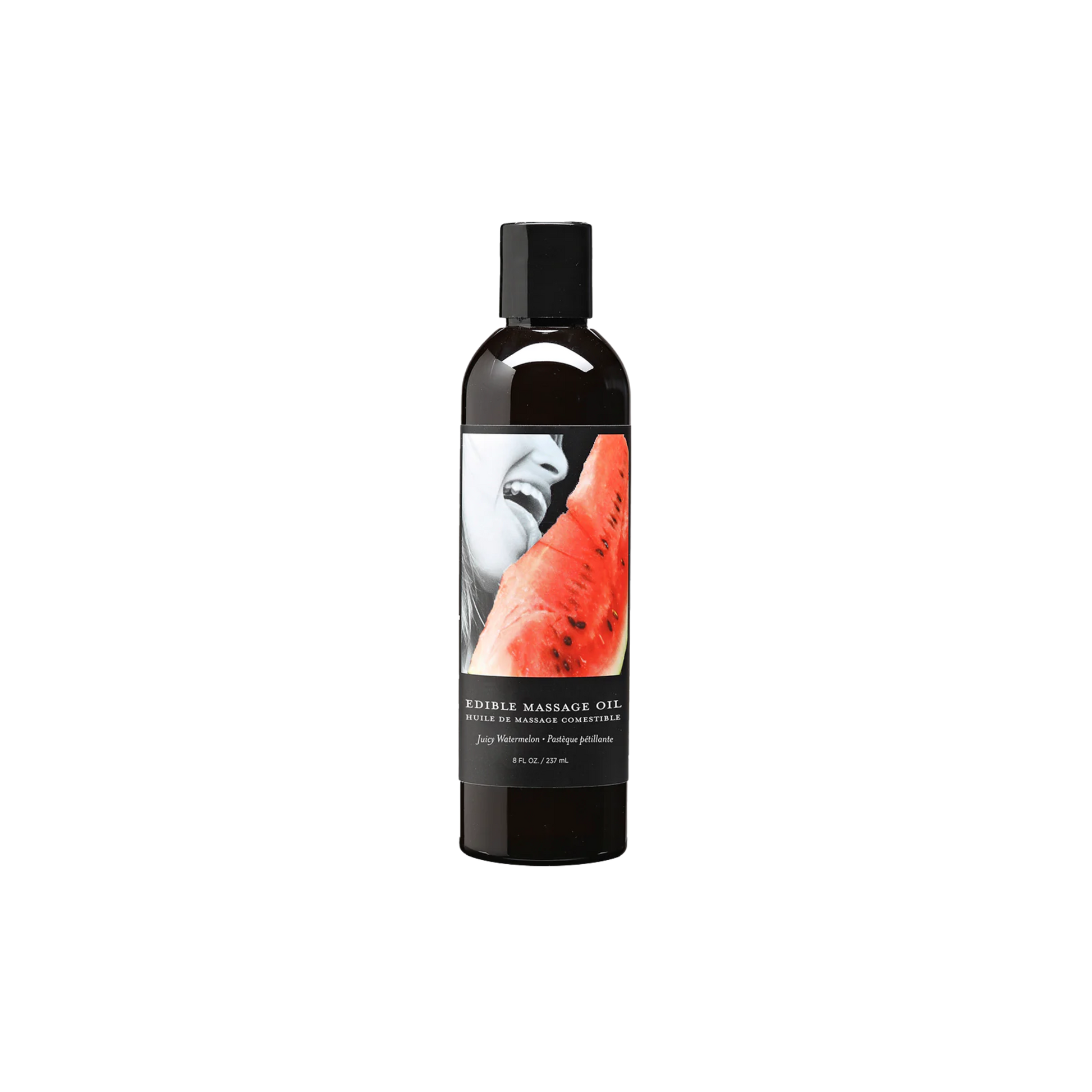 Earthly Body Hemp Seed Edible Massage Oil watermelon 8oz”