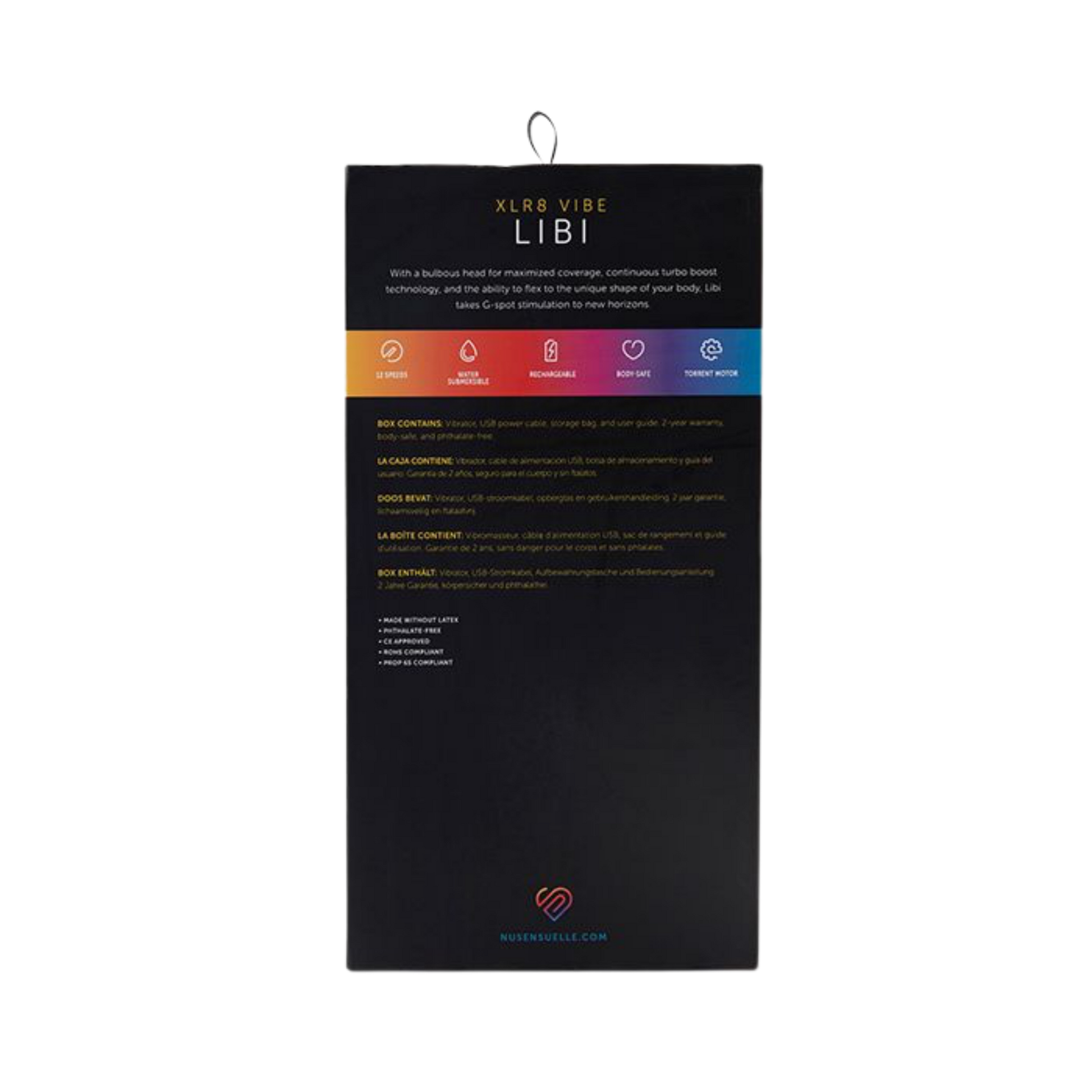 Back of box