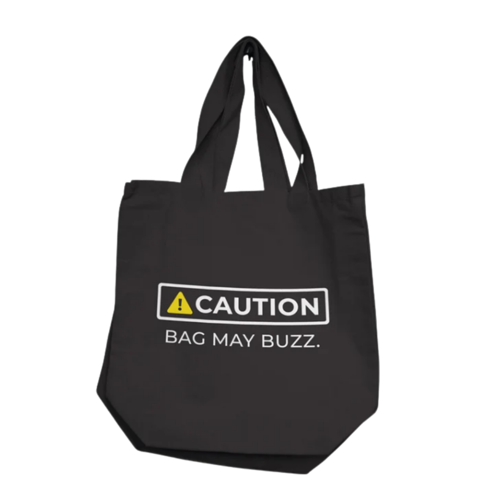 Nobu Tote - Caution Bag May Buzz