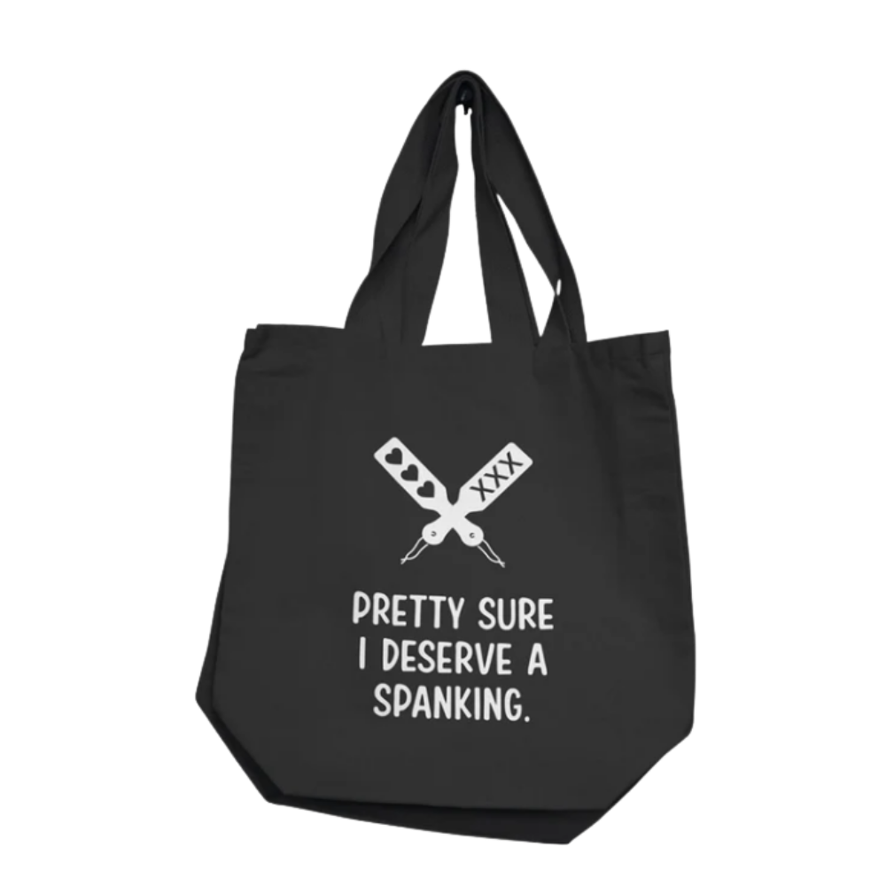 Nobu Tote - Pretty Sure I Deserve A Spanking