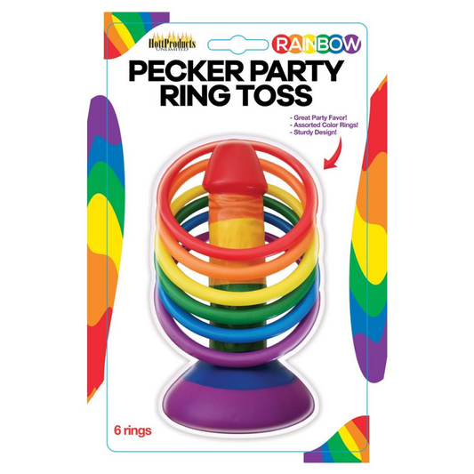 Rainbow Party Ring Toss Game